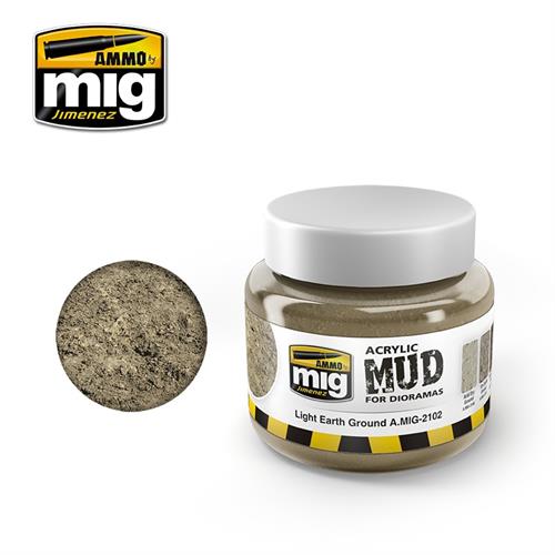 A.MIG 2102 Light Earth Ground Acrylic Mud 